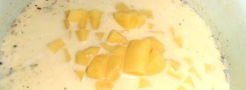 любимый сырный супчик сына. Шаг 10