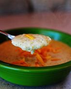 Нежный сырный суп с брокколи