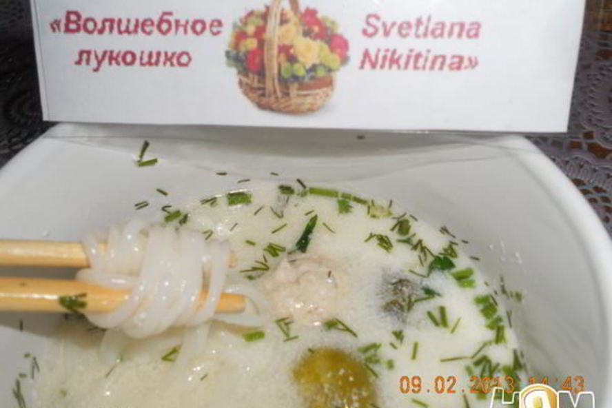 Рецепт супа сырного с фрикадельками и кедровыми орешками