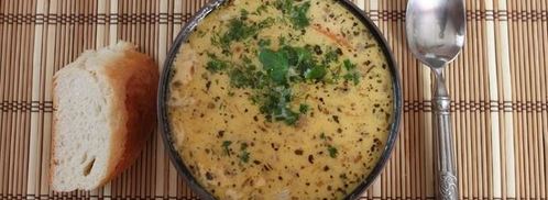 сырно-чесночный чешский суп. Шаг 5