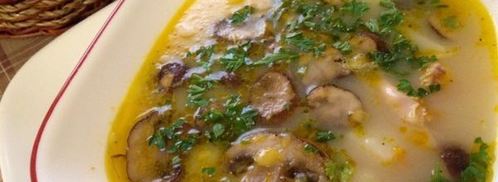 сырно-грибной суп. Шаг 10