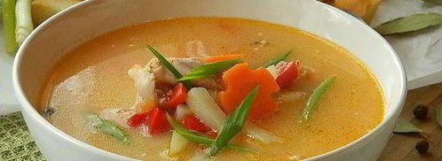 сырно-томатный суп на курином бульоне. Шаг 8