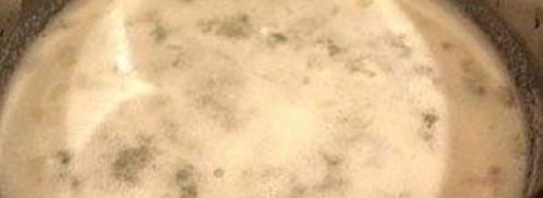 сырный крем-суп с шампиньонами. Шаг 5