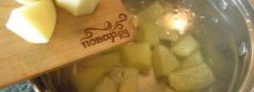 сырный суп из плавленых сырков. Шаг 4