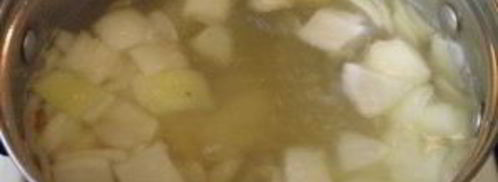 сырный суп из плавленых сырков. Шаг 6