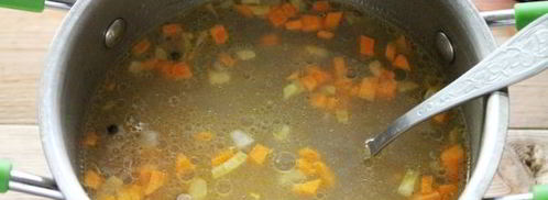 сырный суп по-французски с курицей. Шаг 8