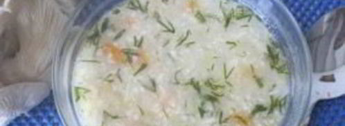 сырный суп с грибами. Шаг 5