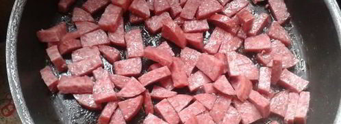 сырный суп с колбасой. Шаг 3