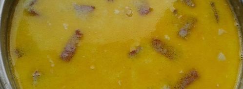 сырный суп с колбасой. Шаг 8