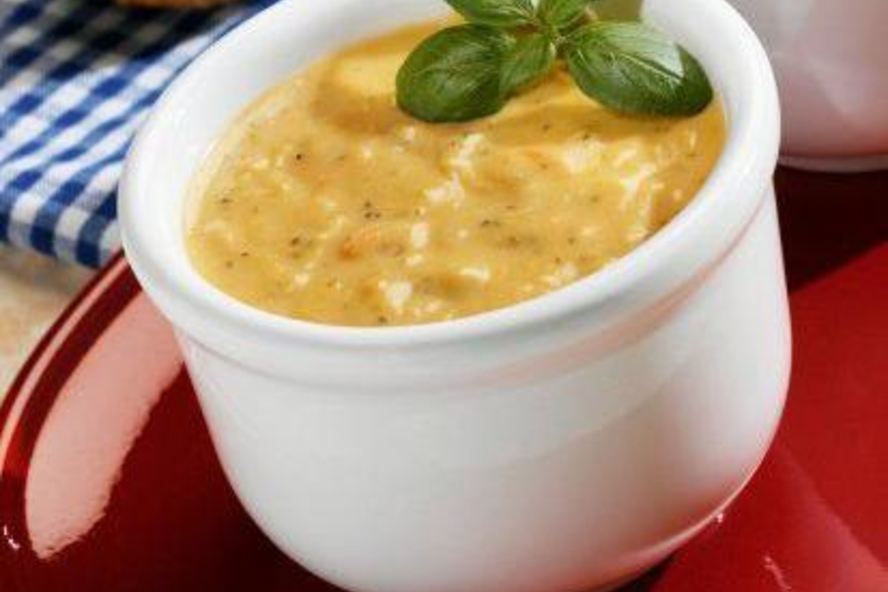 Рецепт сырного супа с креветками