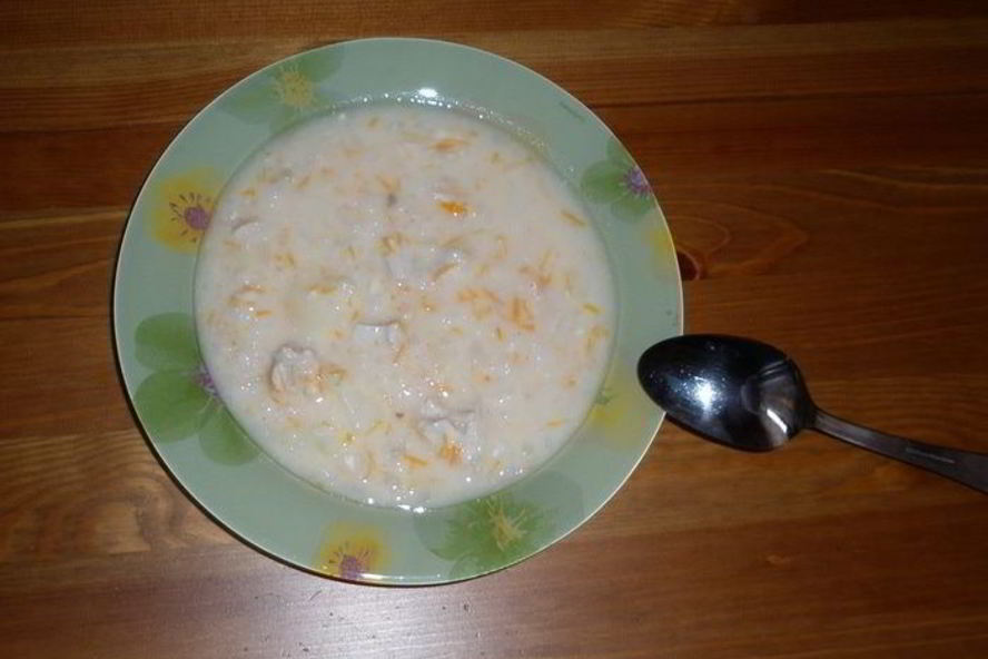 Рецепт сырного супа с курицей