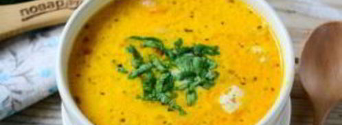 сырный суп с лососем и рисом. Шаг 7