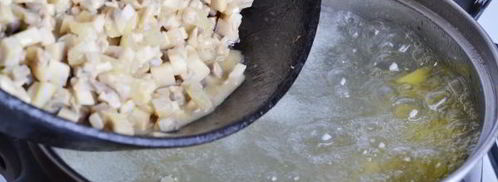 сырный суп с плавленным сыром. Шаг 8