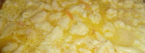 сырный супчик с курочкой и клецками. Шаг 9