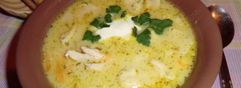 сырный супчик с курочкой и клецками. Шаг 11