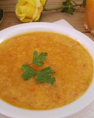 Сыроедческий тыквенный суп