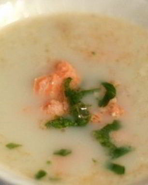 Финская уха на молоке