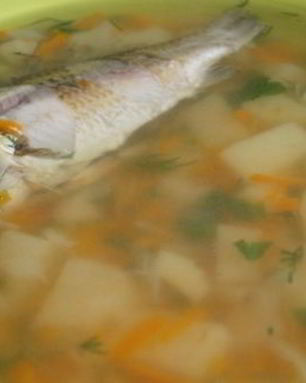 Классическая уха из карася