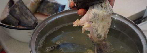 сборная уха из сома и ерша-носаря. Шаг 5