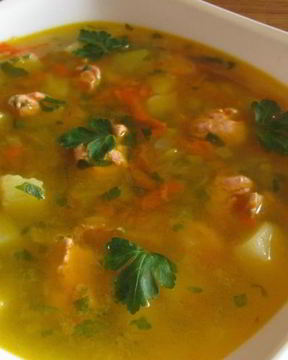 Уха из кижуча