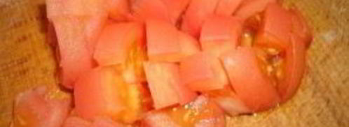 уха из семги с помидорами. Шаг 5