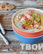 Уха из семги