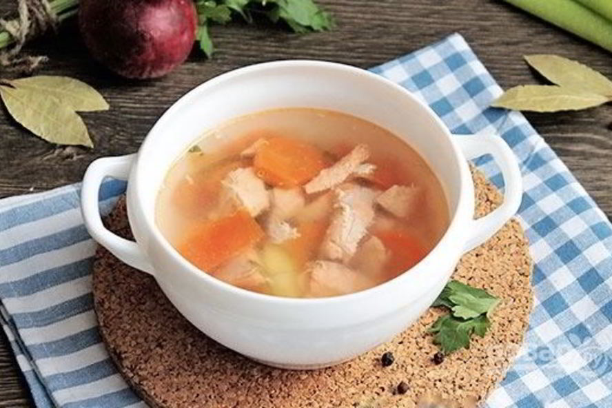 Рецепт ухи из стейка семги