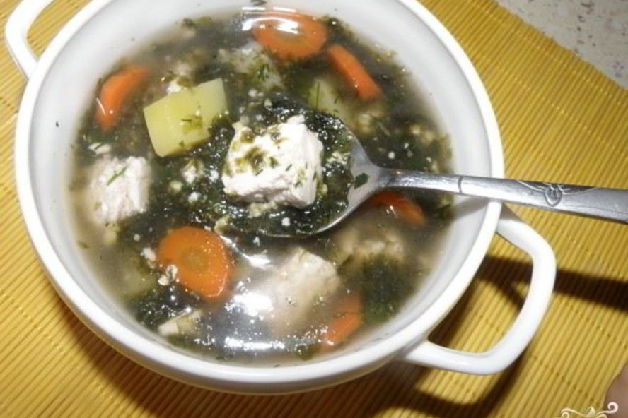 Рецепт вегетарианской ухи с нори