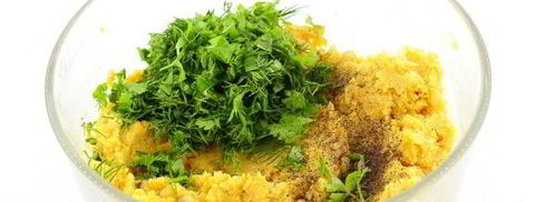 вегетарианский суп с фрикадельками из нута и моркови. Шаг 8