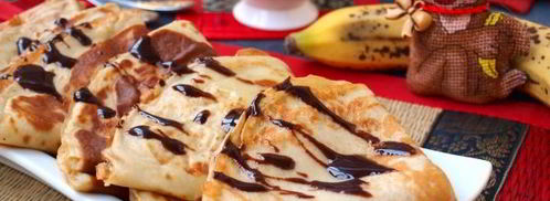 банановые блинчики. Шаг 12