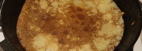 блинчики из творожного теста. Шаг 10