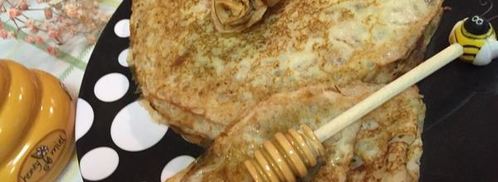 блинчики кокосовые. Шаг 12