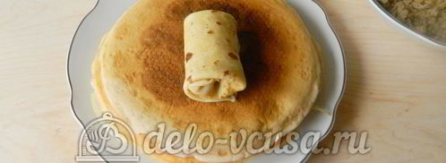 блинчики с фаршем. Шаг 13