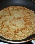 Блинчики с ветчиной и сыром