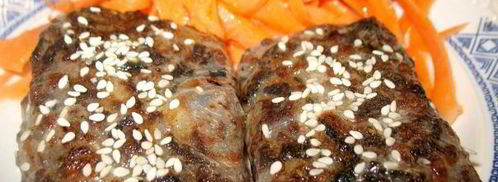 блинчики в рисовой бумаге. Шаг 12