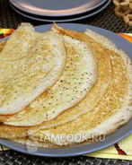 Блины на дрожжах