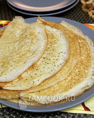 Блины на дрожжах