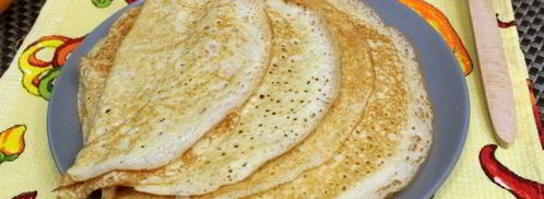 блины на дрожжах. Шаг 14