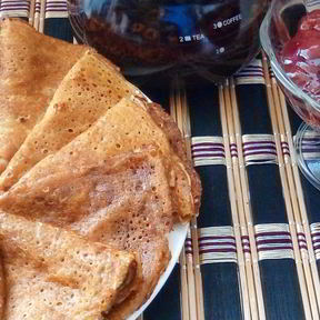 Блины на кипятке