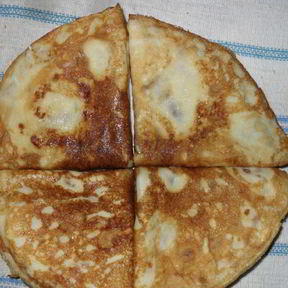 Блины на молоке