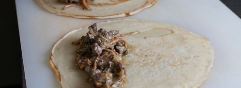 блины с куриной печенью и морковью. Шаг 13