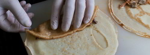 блины с куриной печенью и морковью. Шаг 14