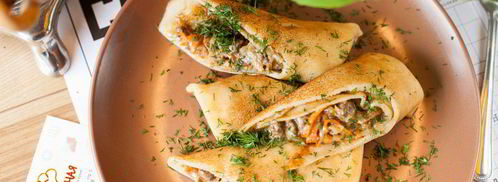 блины с куриной печенью и морковью. Шаг 19