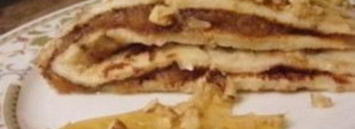 блины с медом и орехами. Шаг 6