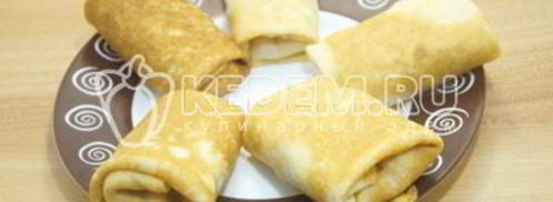 блины с печенью закусочные. Шаг 12