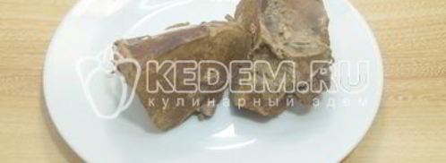 блины с печенью закусочные. Шаг 7