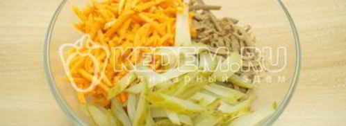 блины с печенью закусочные. Шаг 9