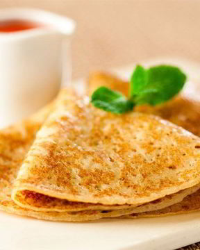 Блины с сухими дрожжами