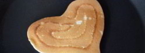 блины-сердечки. Шаг 7