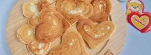 блины-сердечки. Шаг 8